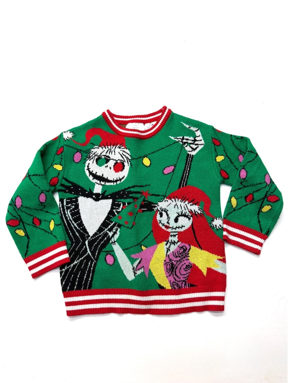 Disney The Nightmare Before Christmas Christmas Sweater Kids 5/6